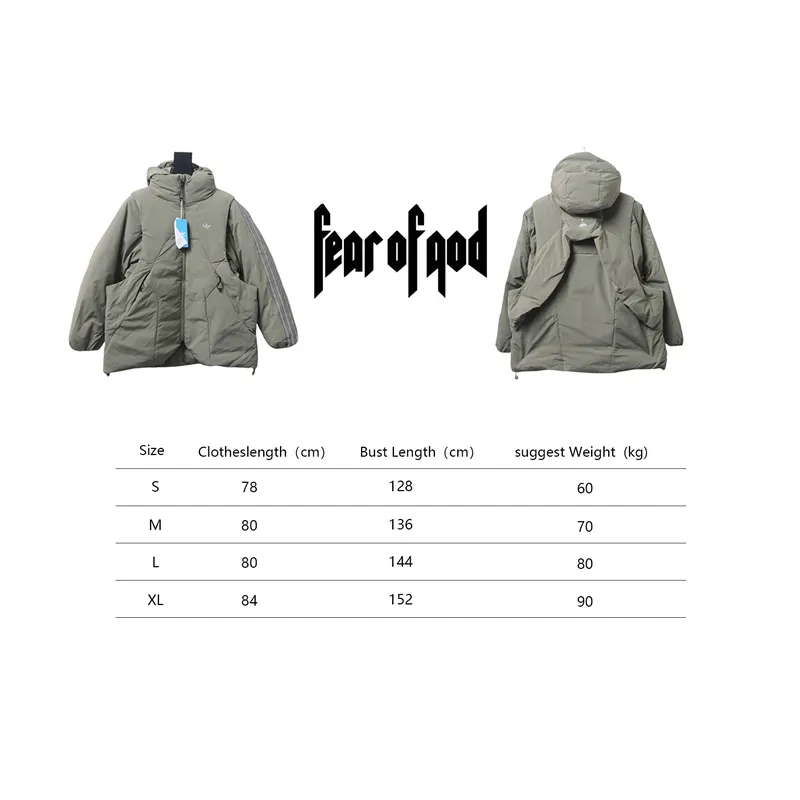 Adidas x HAMCUS down jacket