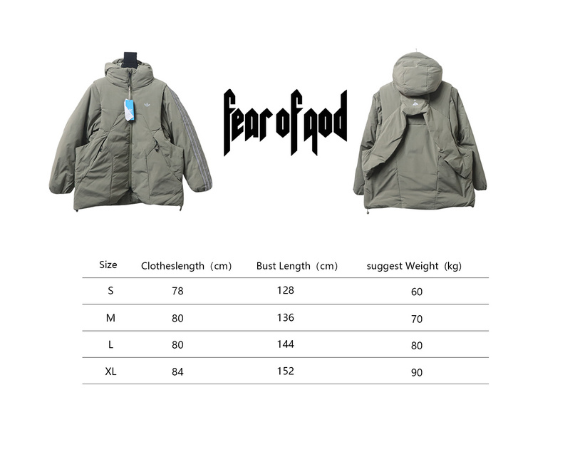 Adidas x HAMCUS down jacket