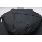AMI Heart Shape Short Down Jacket Black