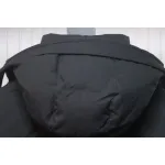 AMI Heart Shape Short Down Jacket Black