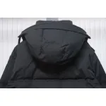 AMI Heart Shape Short Down Jacket Black