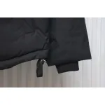 AMI Heart Shape Short Down Jacket Black