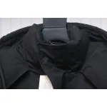 AMI Heart Shape Short Down Jacket Black