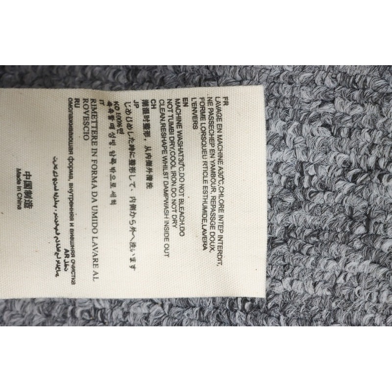 AMI Heart Shape Short Down Jacket Gray