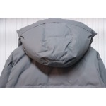 AMI Heart Shape Short Down Jacket Gray