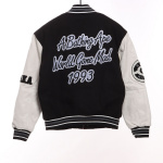 BAPE baseball jacket black