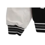 BAPE baseball jacket black