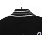 BAPE baseball jacket black