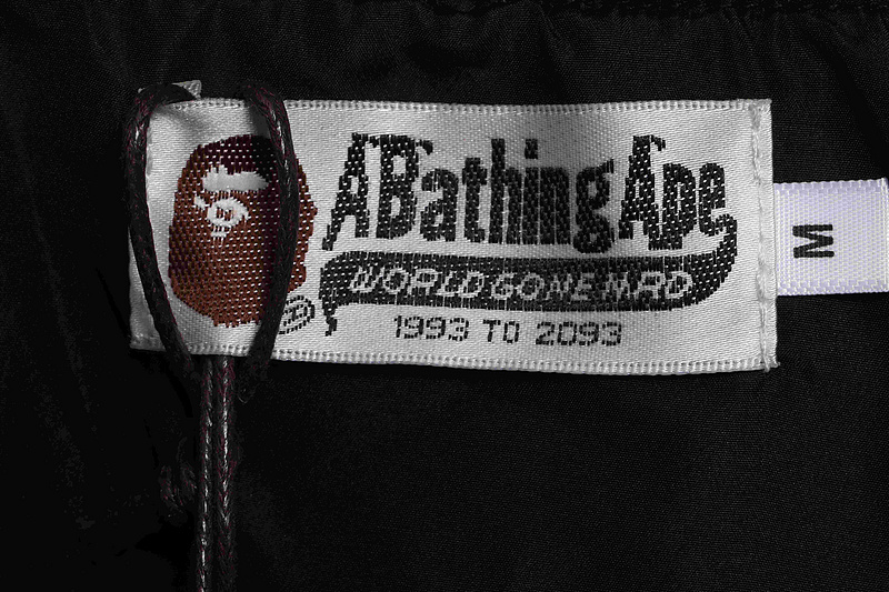 BAPE graphic baseball jacket