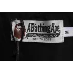 BAPE graphic baseball jacket