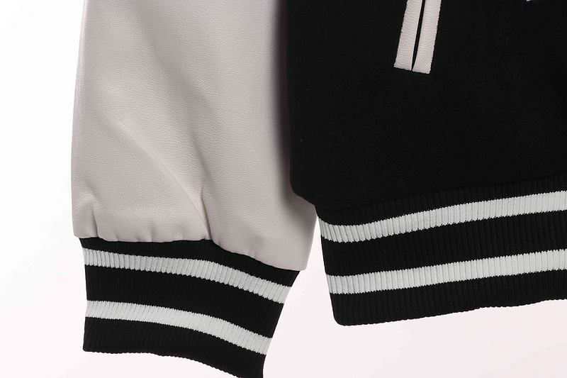 BAPE graphic baseball jacket