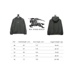 Burberry Arm Warhorse Logo Hooded Jacket Plus Cotton Dark Green/Black