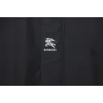 Burberry Arm Warhorse Logo Hooded Jacket Plus Cotton Dark Green/Black