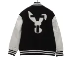 Burberry baseball jacket black