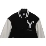 Burberry baseball jacket black