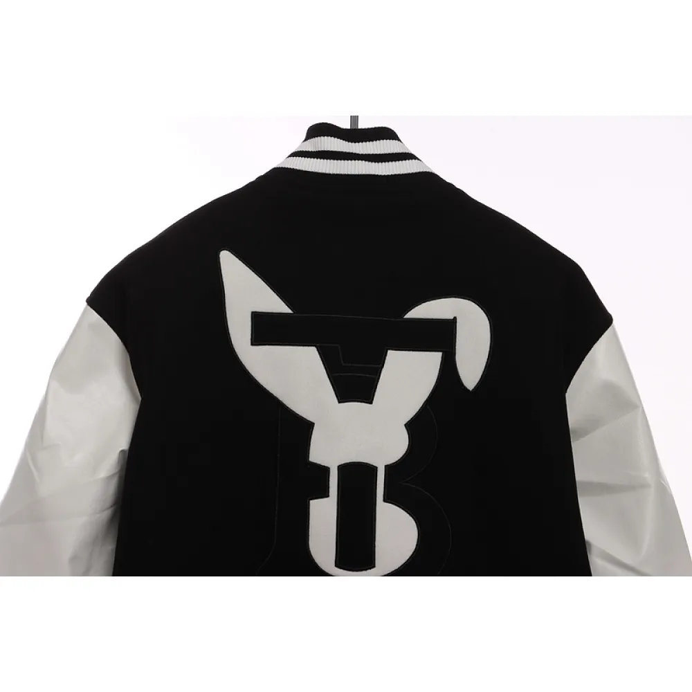 Burberry baseball jacket black