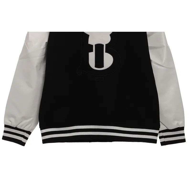 Burberry baseball jacket black