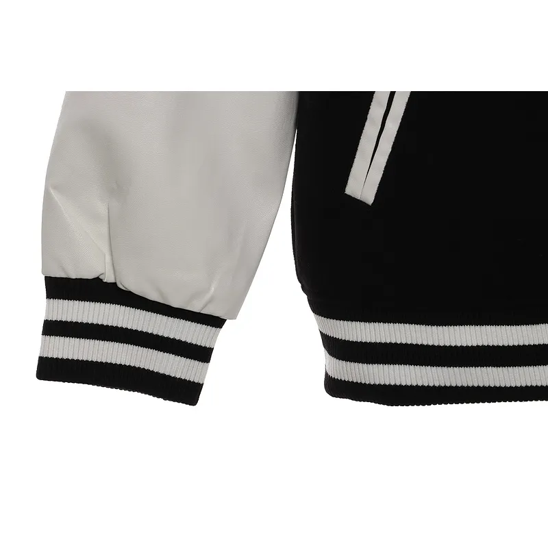 Burberry baseball jacket black