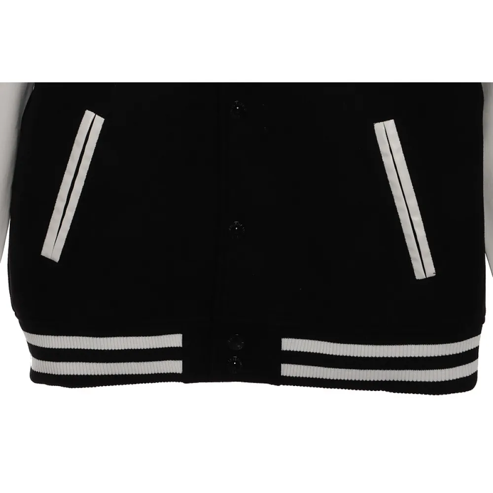 Burberry baseball jacket black
