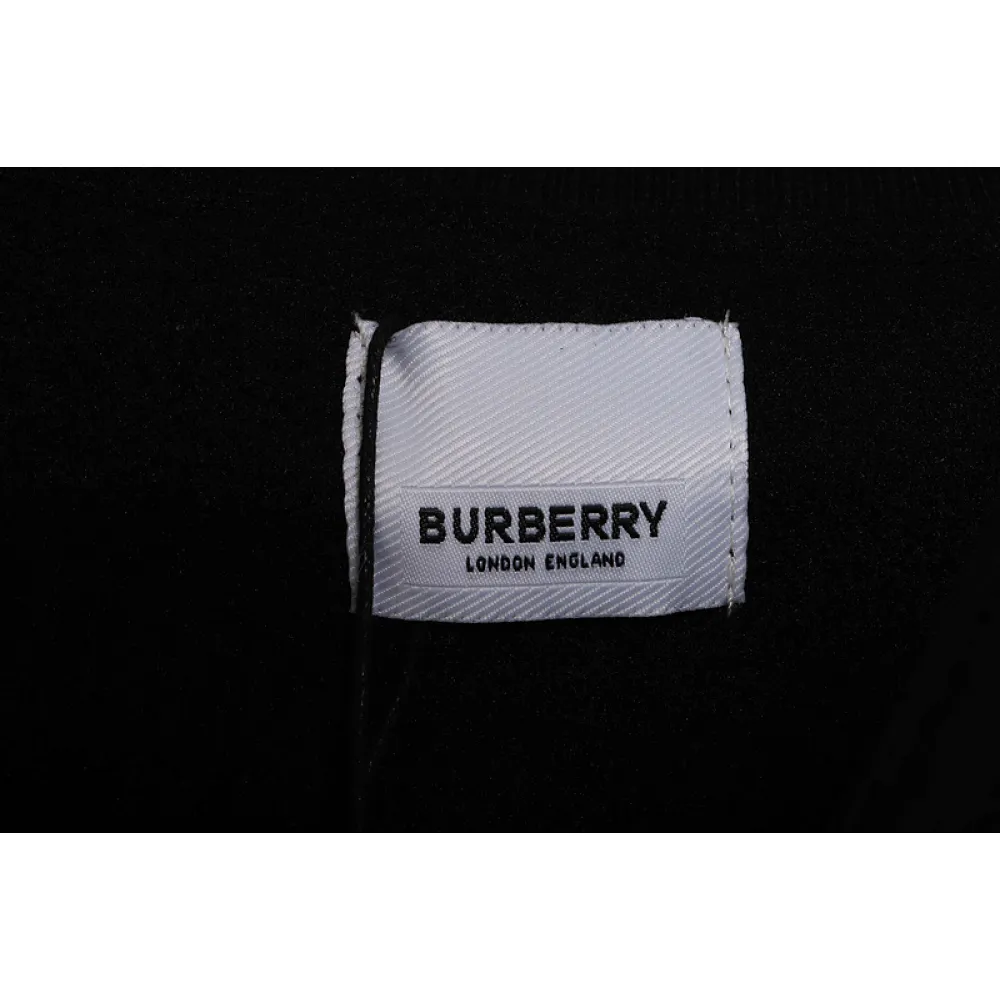 Burberry baseball jacket black