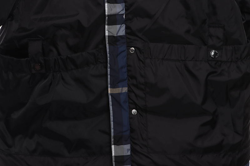 Burberry Blue Check Classic Down Jacket