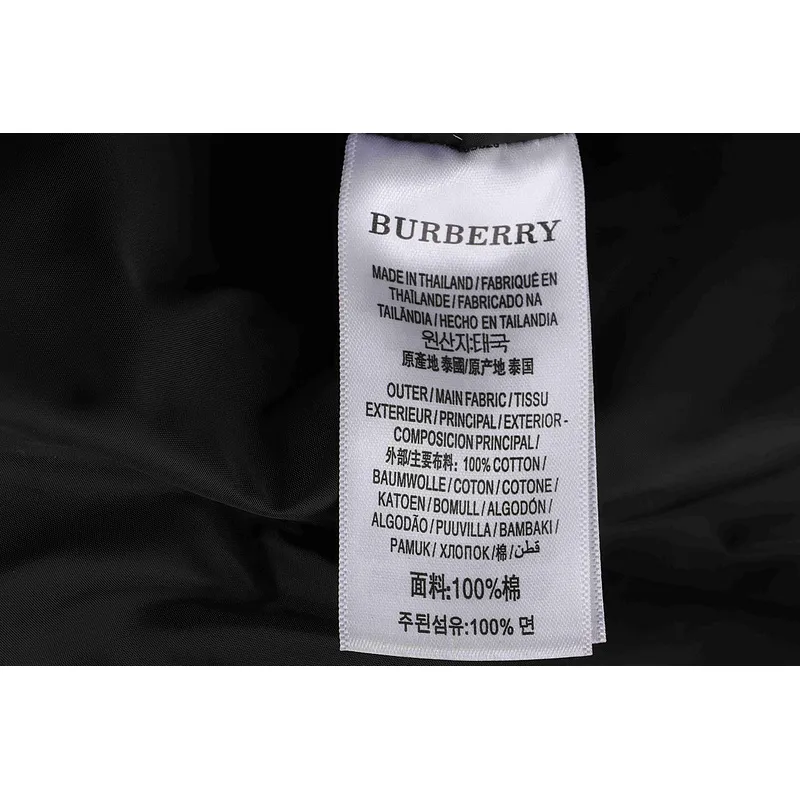 Burberry Blue Check Classic Down Jacket