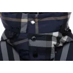 Burberry Blue Check Classic Down Jacket