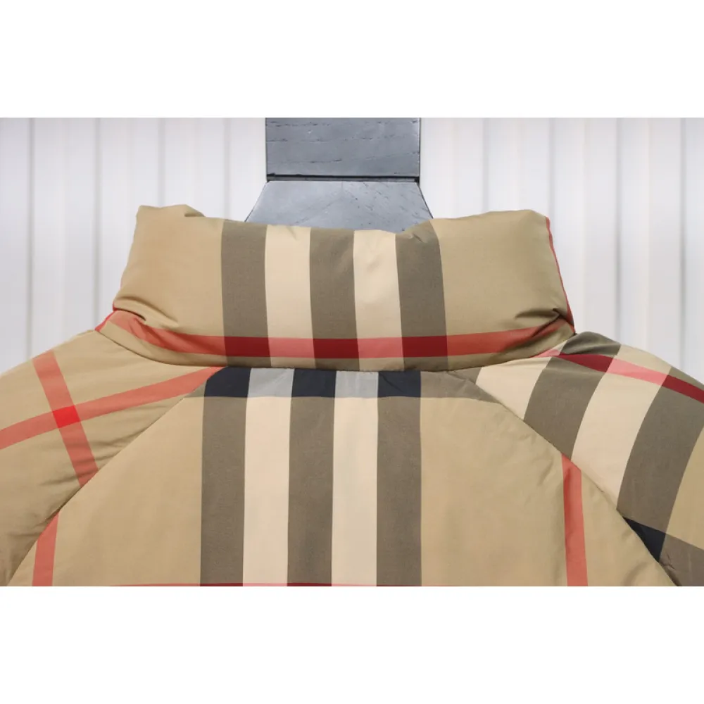 Burberry Classic Check Short Down Jacket