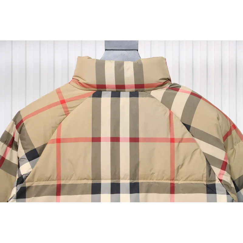 Burberry Classic Check Short Down Jacket