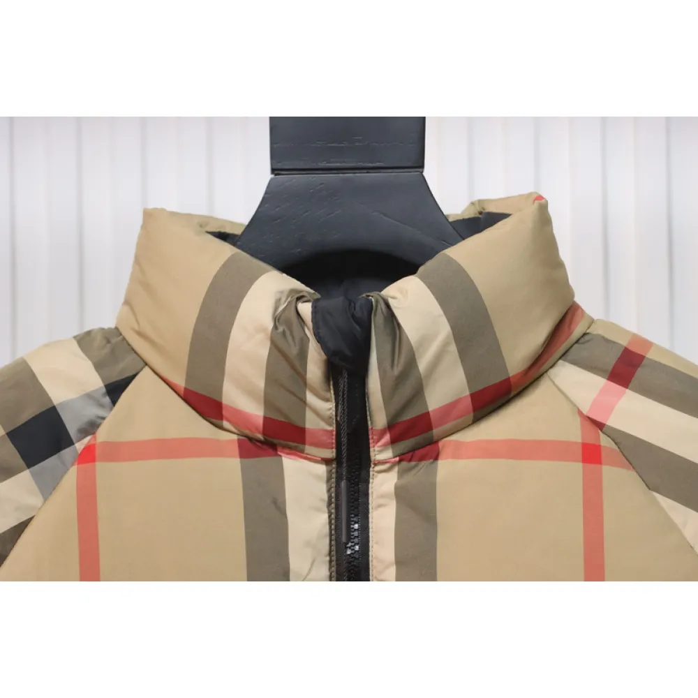 Burberry Classic Check Short Down Jacket