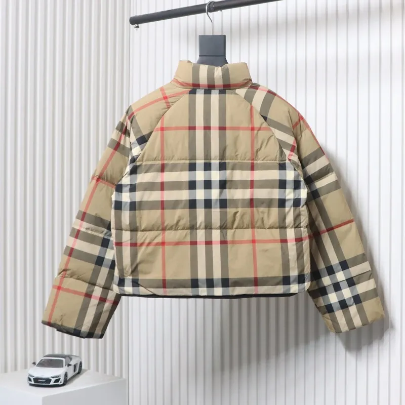 Burberry Classic Check Short Down Jacket