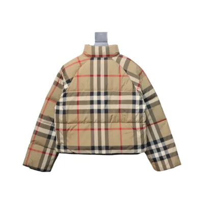 Burberry Classic Check Short Down Jacket 02