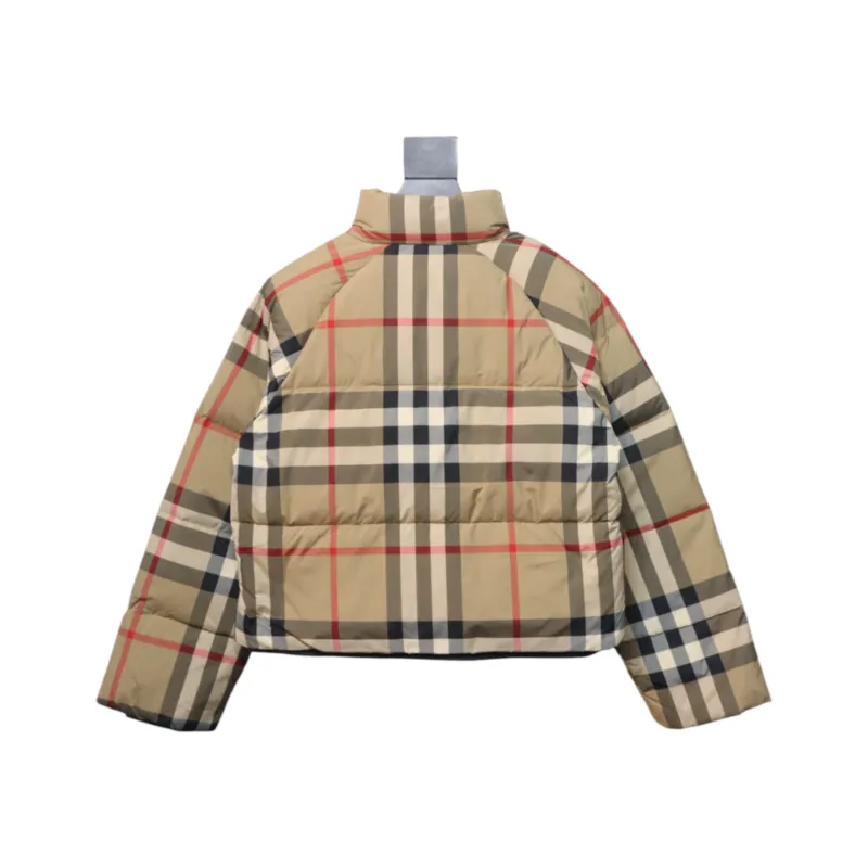 Burberry Classic Check Short Down Jacket
