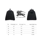 Burberry Fake chest pocket embroidered warhorse plus cotton hooded jacket