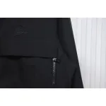 Burberry Fake chest pocket embroidered warhorse plus cotton hooded jacket