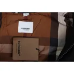 Burberry Fake chest pocket embroidered warhorse plus cotton hooded jacket