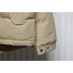 Burberry hooded down jacket Beige/Black