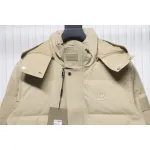 Burberry hooded down jacket Beige/Black