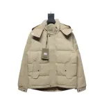 Burberry hooded down jacket Beige/Black