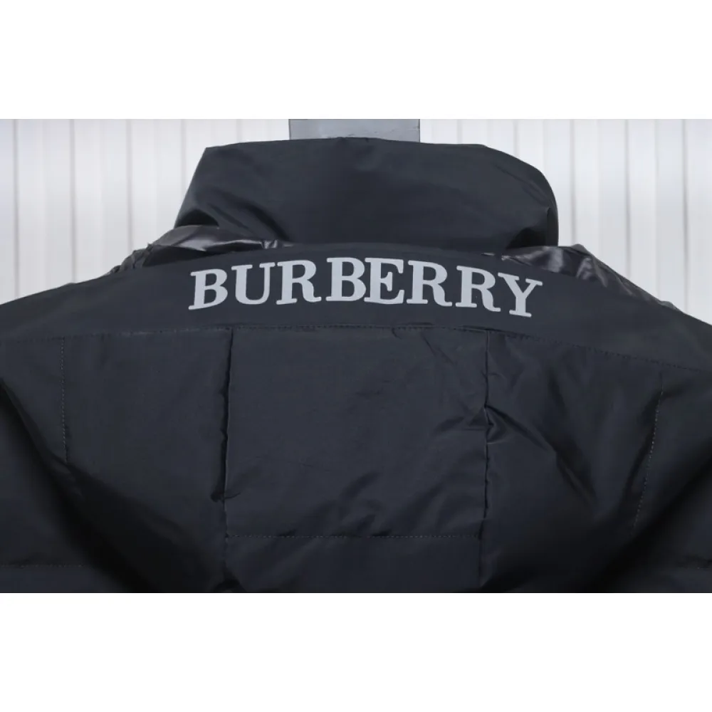 Burberry hooded down jacket Beige/Black