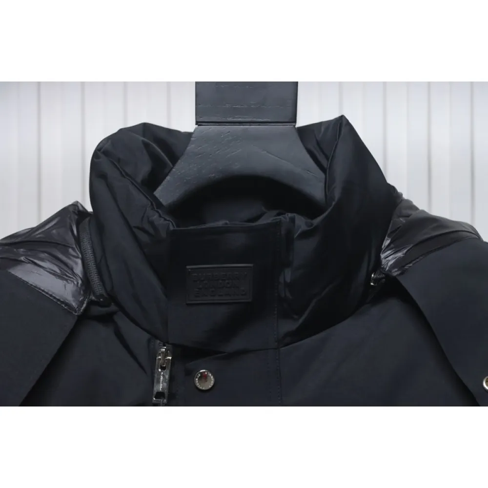 Burberry hooded down jacket Beige/Black