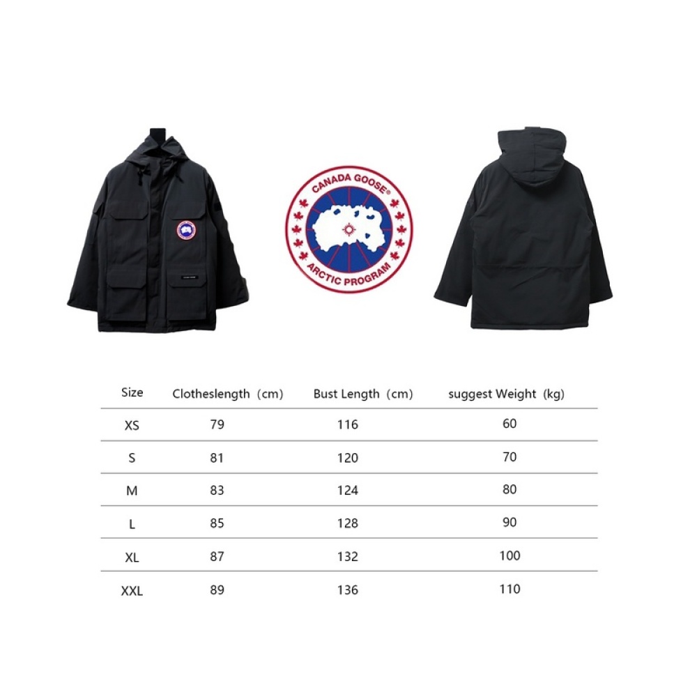 Canada Goose down jacket (high version)