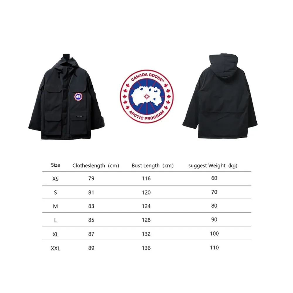 Canada Goose down jacket (high version)