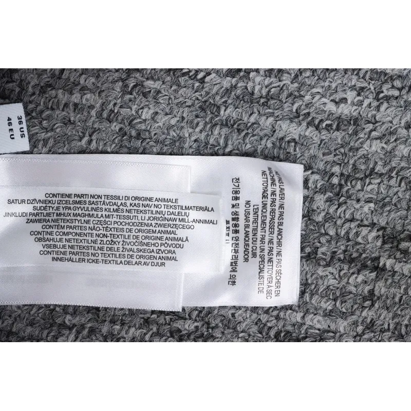 Burberry grey patchwork baseball jacket