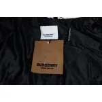 Burberry grey patchwork baseball jacket
