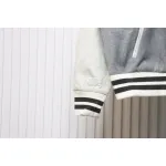 Burberry grey patchwork baseball jacket