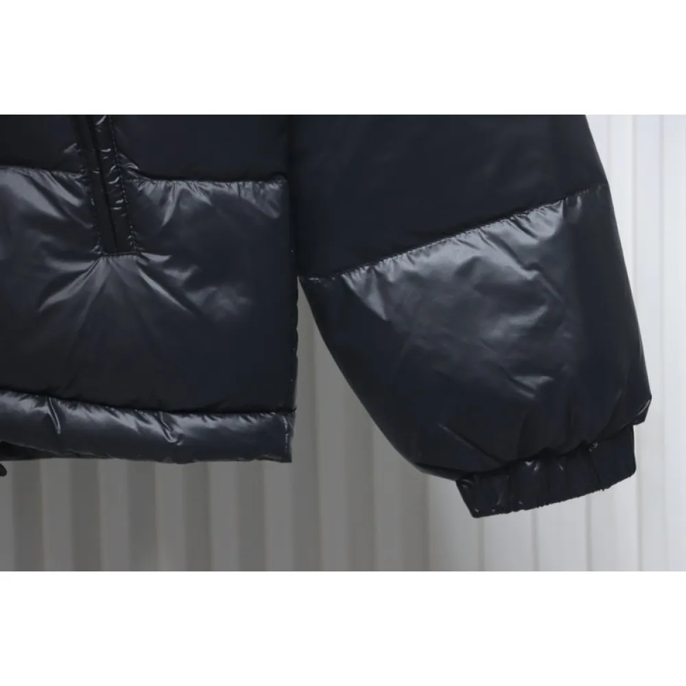 Gucci 22ss red and green ribbon down jacket