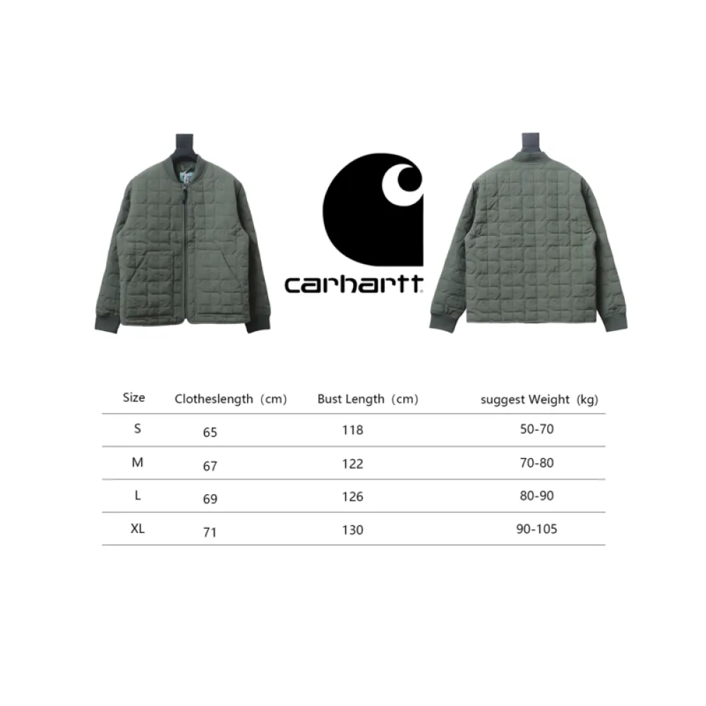 Carhartt stand collar thin cotton jacket