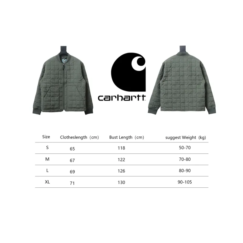 Carhartt stand collar thin cotton jacket