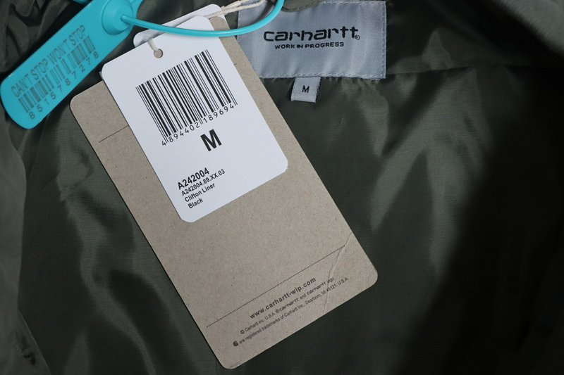 Carhartt stand collar thin cotton jacket